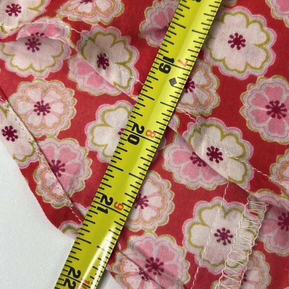 Steve & Barry's ¾ Sleeve Floral Button Up size L - Picture 6 of 8